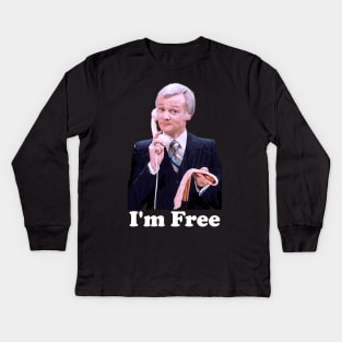 Mr Humphries I’m Free Kids Long Sleeve T-Shirt